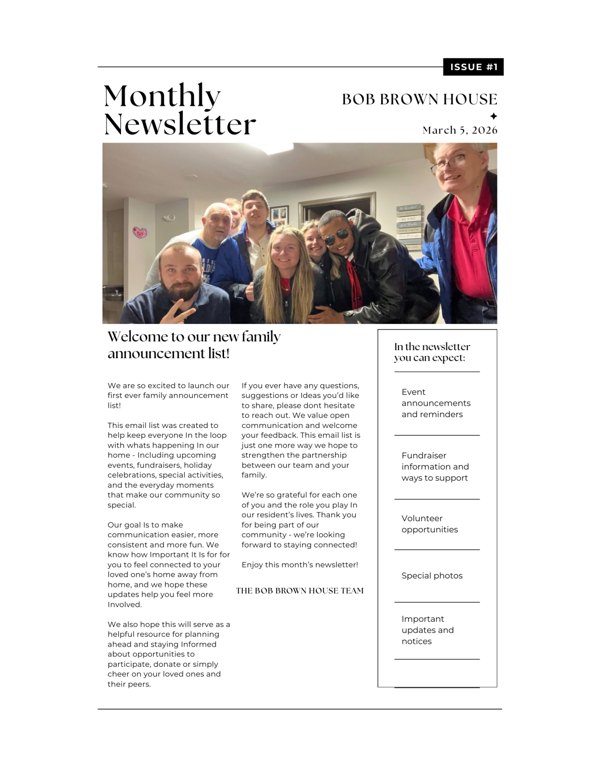 March 2026 newsletter cover